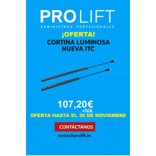 Cortina luminosa nueva ITC