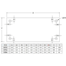 Pantalla LED de Matriz de Puntos Horizontal