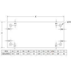 Pantalla LED de Matriz de Puntos Horizontal