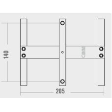 Pesacargas en cables 10mm 