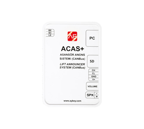 ACAS+ Sistema de Anuncio